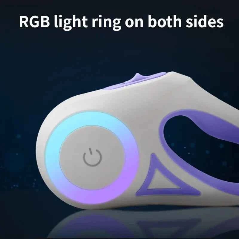 Retractable LED Flashlight Pet Leash - Dog Leash Retractable LED Flashlight Pet Leash NonSlip Handle forNight