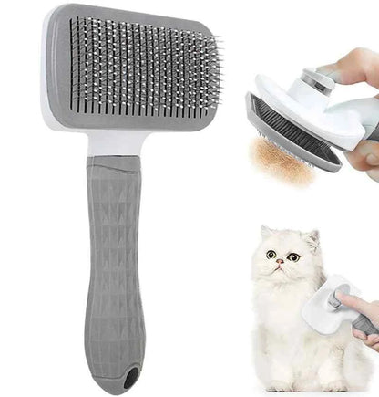 Cat Dog Hair Removal Cleaning Bath Brush Dog Supplies - Dog Brush Hair Remover for Long Hair Pet GroomingComb for Cat Dog Hair