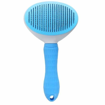 Cleaning Pet Hair Remover Brush - Brushing Grooming Comb Self Cleaning Pet Hair Remover Brush Dogs &Cats